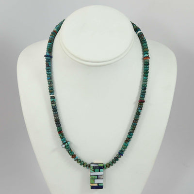 Reversible Inlay Necklace by Janalee Reano - Garland's