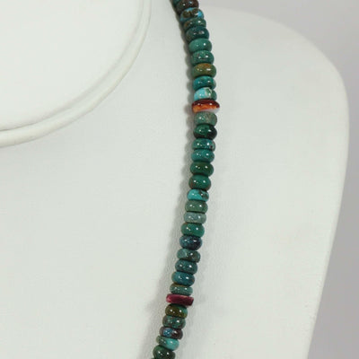 Reversible Inlay Necklace by Janalee Reano - Garland's