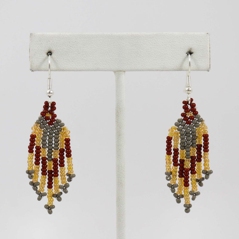 Beaded Necklace and Earring Set