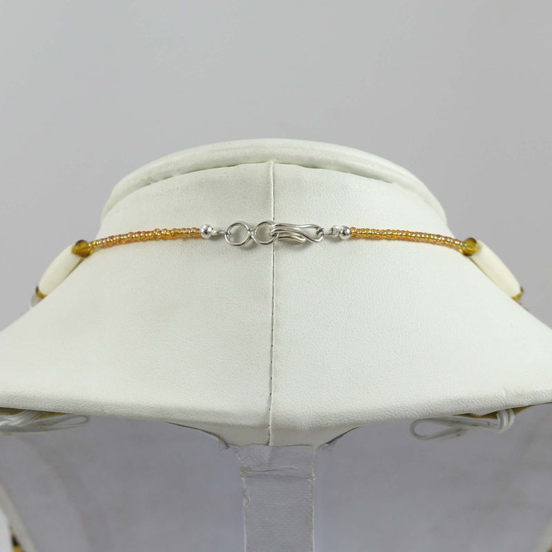Beaded Necklace and Earring Set