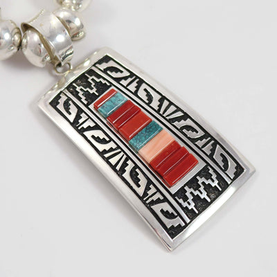 Coral and Turquoise Necklace