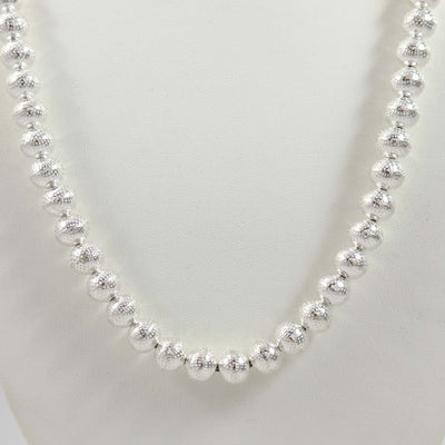 Stamped Navajo Pearl Necklace