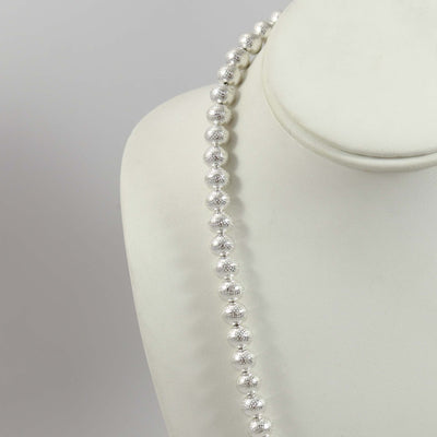 Stamped Navajo Pearl Necklace
