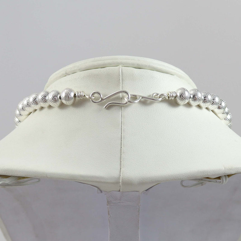 Stamped Navajo Pearl Necklace
