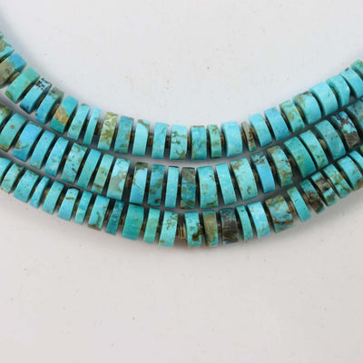 Turquoise Bead Necklace by Lester Abeyta - Garland's