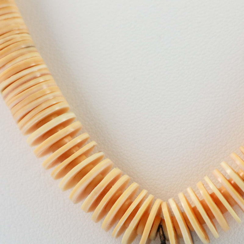 Shell and Turquoise Necklace by Lester Abeyta - Garland&
