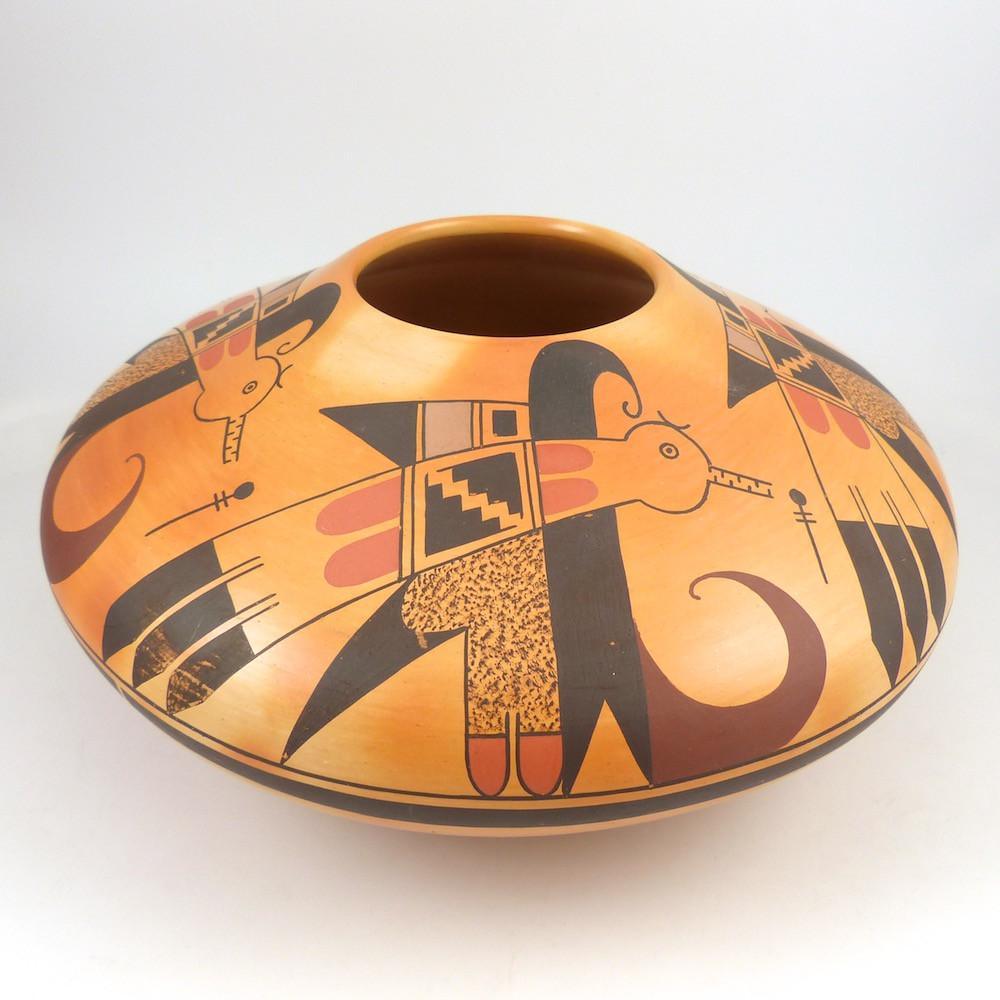 "Ancient Thunderbird" Pot by Dianna Tahbo - Garland's