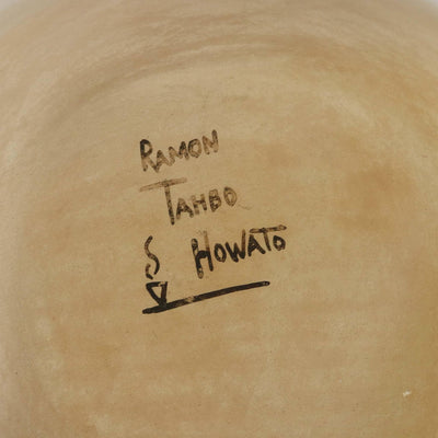 “Swans and Birds of Flight” Pot by Ramon Tahbo Howato - Garland's