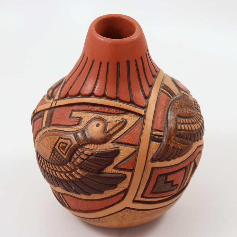 1990s Hopi Duck Pot by Thomas Polacca - Garland&