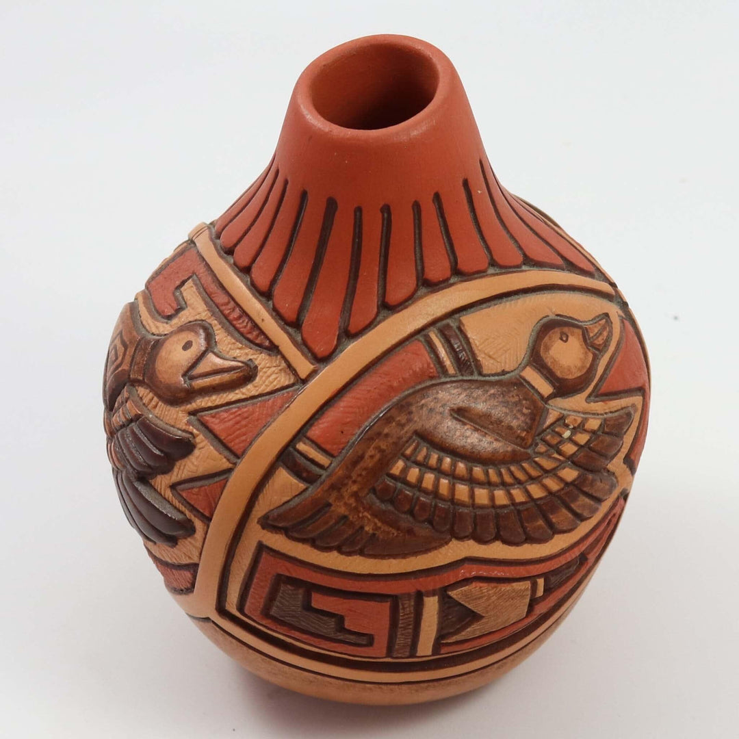 1990s Hopi Duck Pot by Thomas Polacca - Garland's