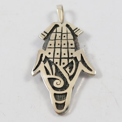 Corn Pendant by Willis Humeyestewa - Garland's
