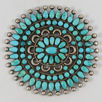 1969 Turquoise Pin by Vintage Collection - Garland's