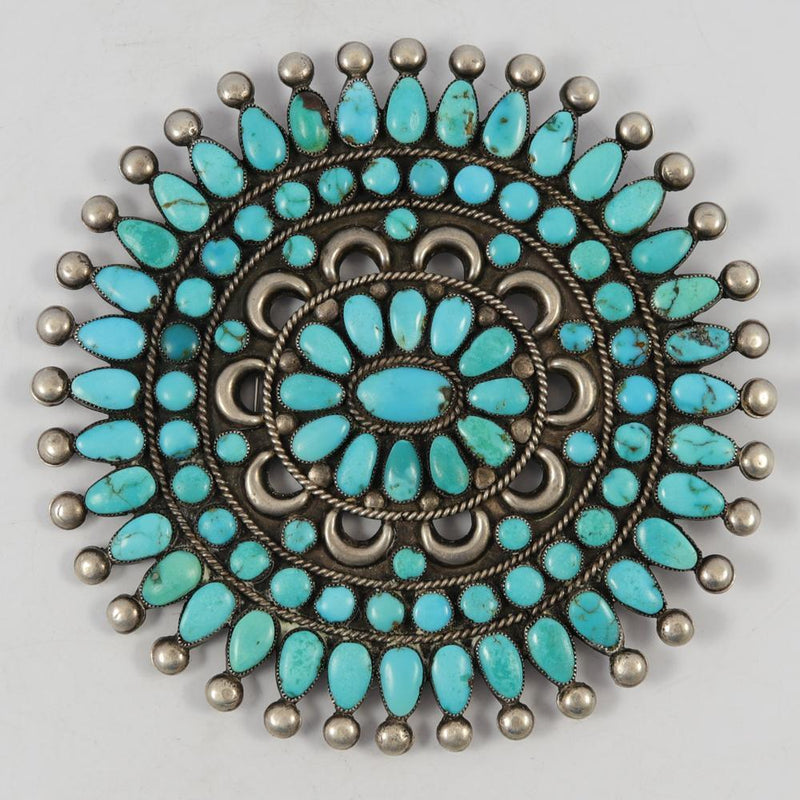 1969 Turquoise Pin by Vintage Collection - Garland&