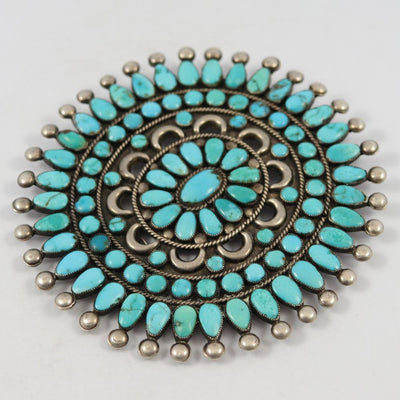1969 Turquoise Pin by Vintage Collection - Garland's