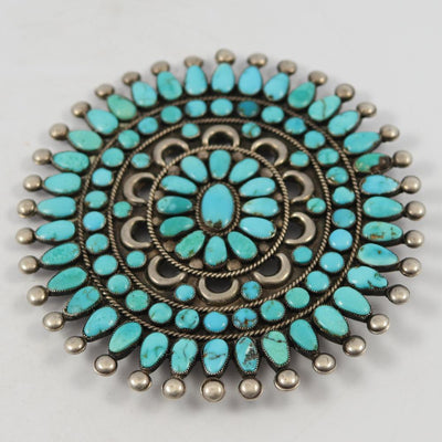 1969 Turquoise Pin by Vintage Collection - Garland's