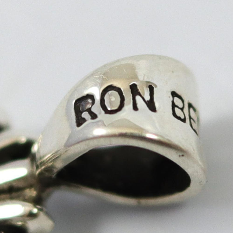 Silver Pendant by Ron Bedonie - Garland&