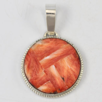 Spiny Oyster Shell Pendant by Stewart Yellowhorse - Garland's