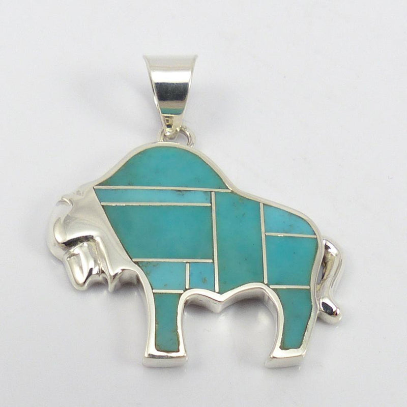 Bison Pendant by Tim Charley - Garland&