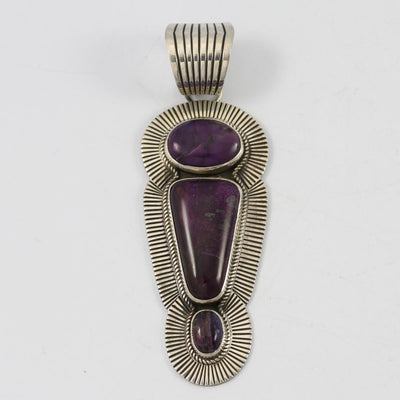 Sugilite Pendant by Albert Jake and Bruce Eckhardt - Garland's