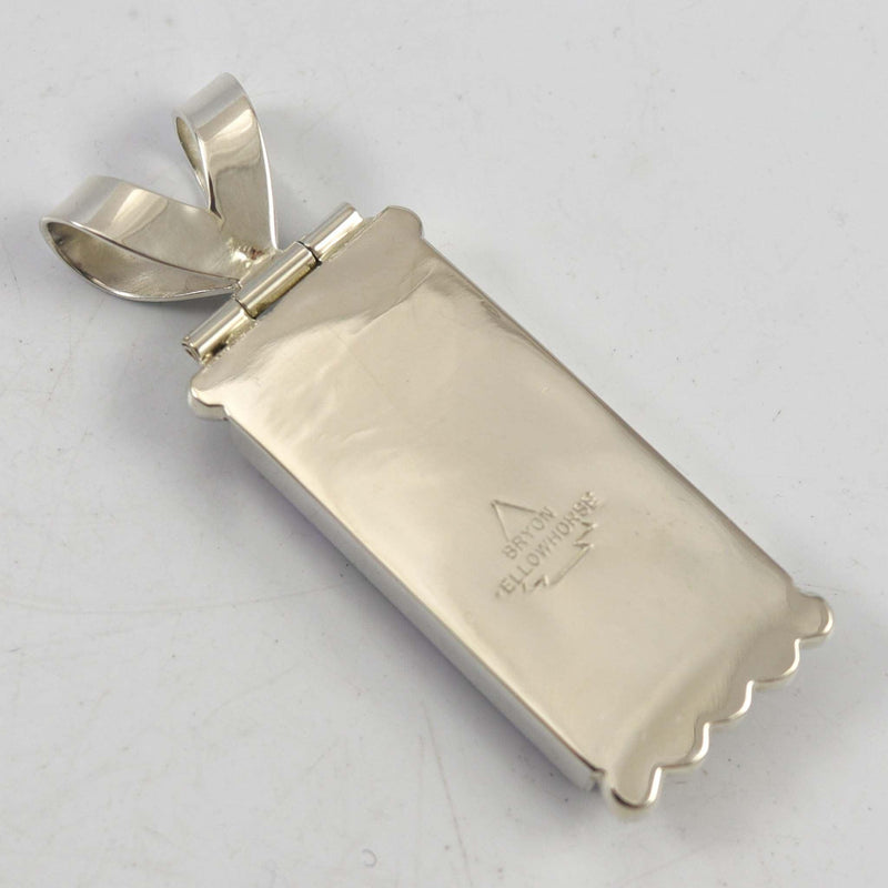 Sugilite Inlay Pendant by Bryon Yellowhorse - Garland&