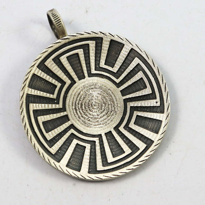 Basket Pendant by Roland Begay - Garland's
