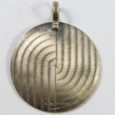 Basket Pendant by Roland Begay - Garland's
