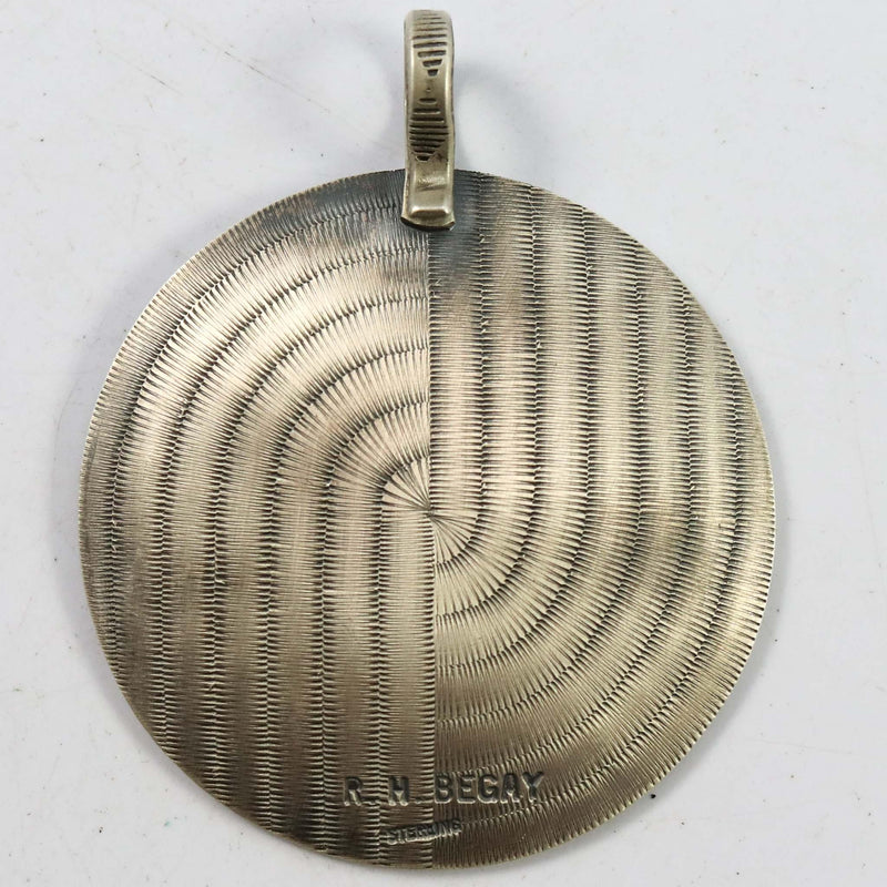 Basket Pendant by Roland Begay - Garland&