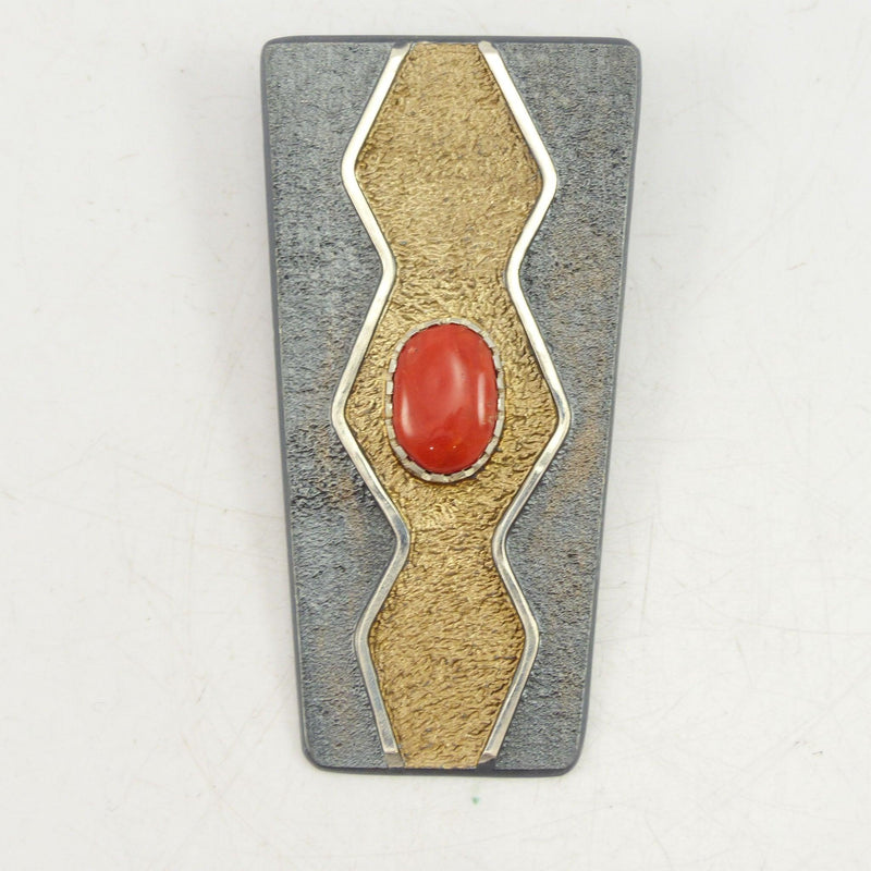 Coral Pendant by Mark Roanhorse Crawford - Garland&