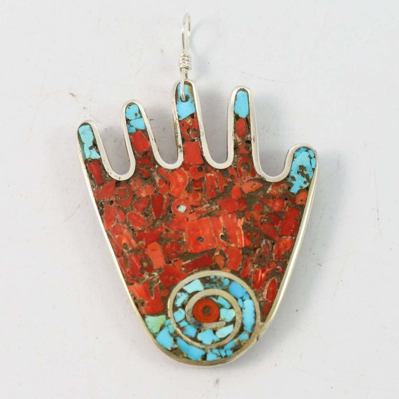Healing Hand Pendant by Mary Lovato - Garland&