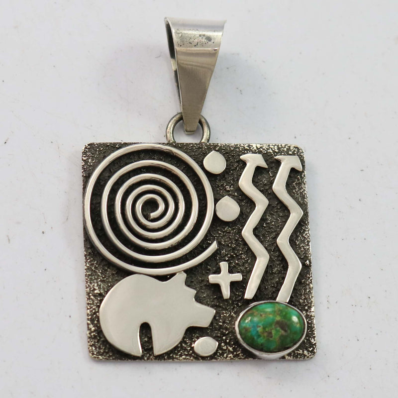 Turquoise Pendant by Alex Sanchez - Garland&