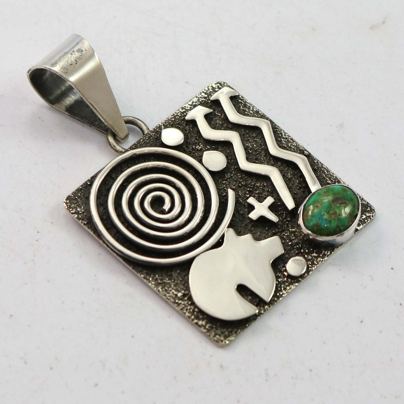 Turquoise Pendant by Alex Sanchez - Garland&