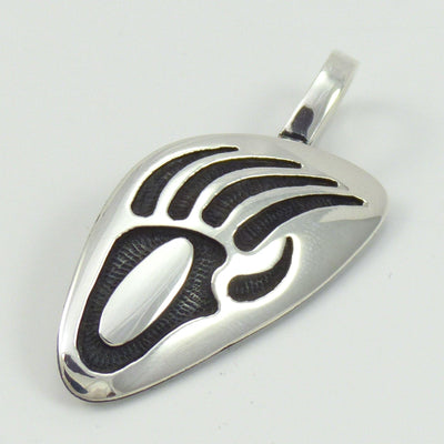 Silver Overlay Pendant by Anderson Koinva - Garland's