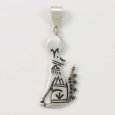 Wolf Pendant by Norman Woody - Garland's