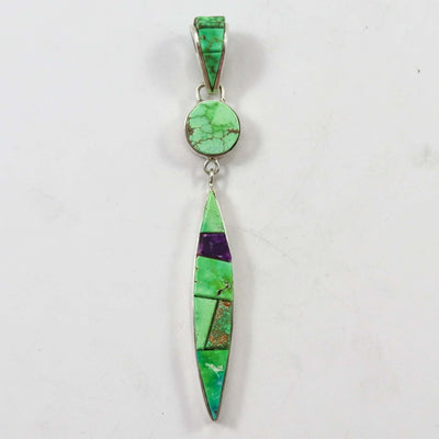 Carico Lake Turquoise Pendant by Na Na Ping - Garland's