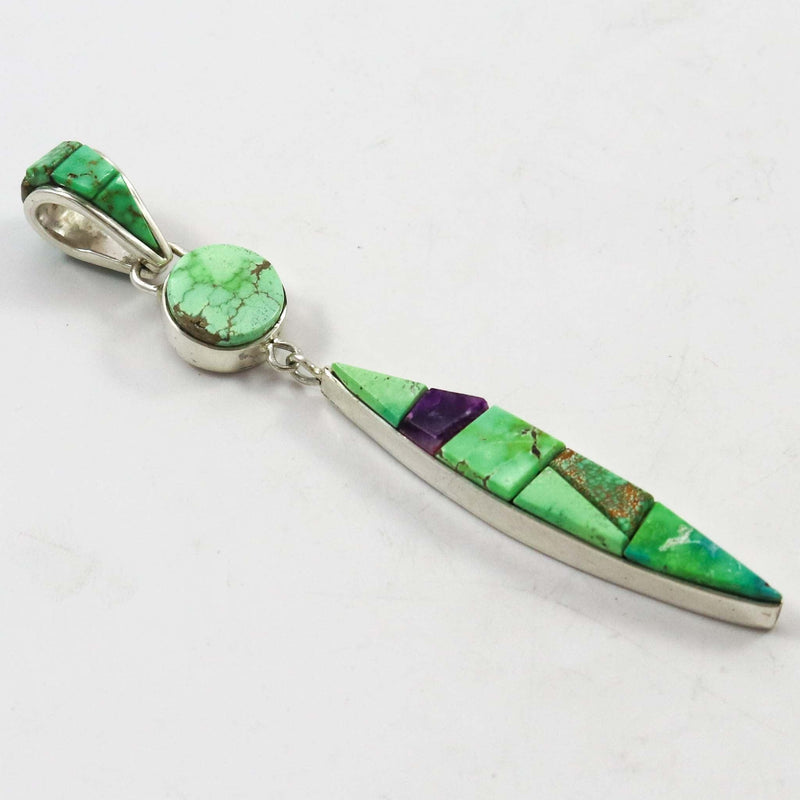 Carico Lake Turquoise Pendant by Na Na Ping - Garland&
