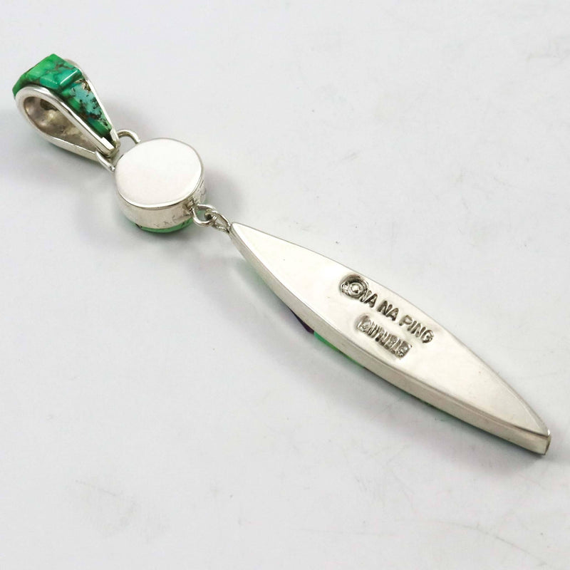 Carico Lake Turquoise Pendant by Na Na Ping - Garland&