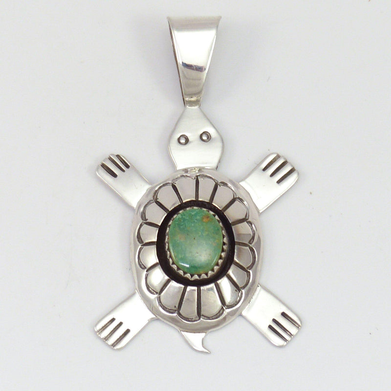 Kings Manassa Turtle Pendant by Danny Jackson - Garland&