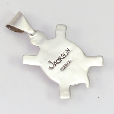 Cripple Creek Turtle Pendant by Danny Jackson - Garland's