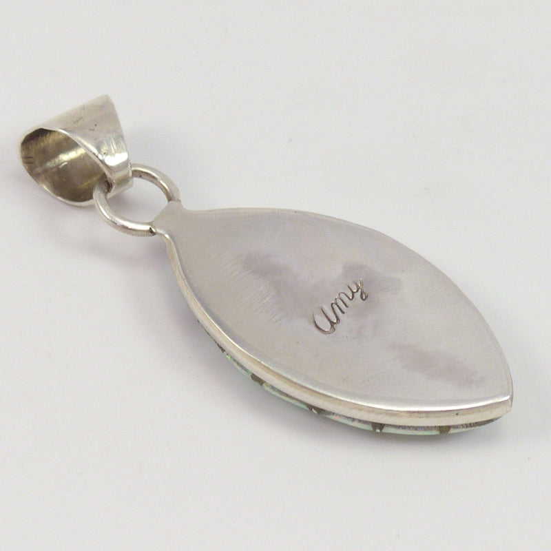 Lab Opal Pendant by Amy Quandelacy - Garland&