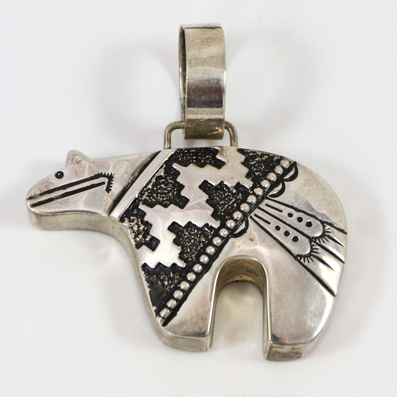 1980s Bear Pendant by Tommy Singer - Garland&
