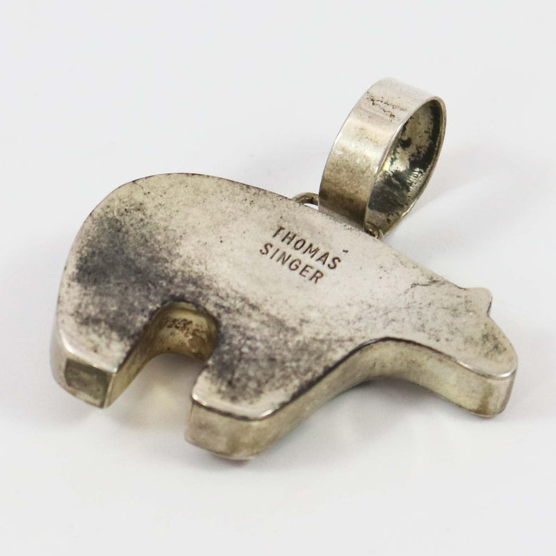 1980s Bear Pendant by Tommy Singer - Garland&