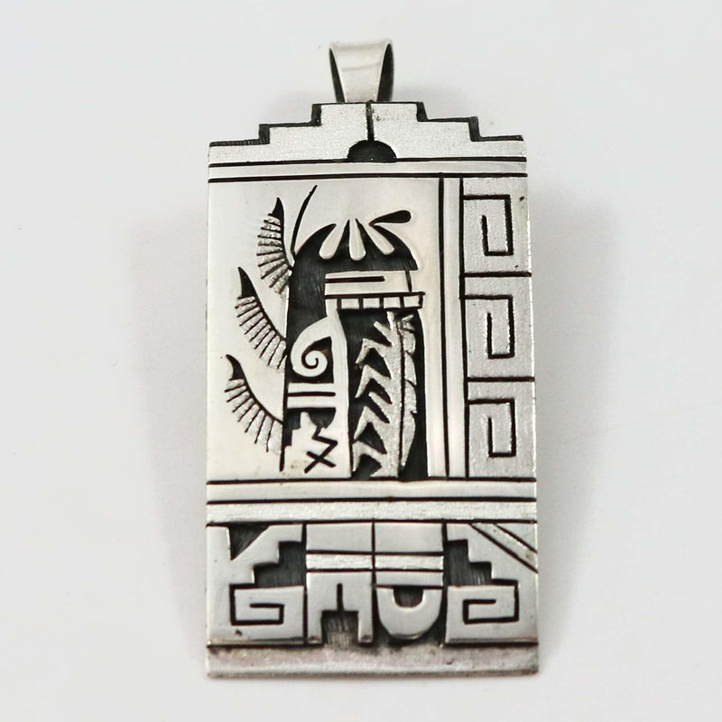 Long Hair Kachina Pendant by Berra Tawahongva - Garland&