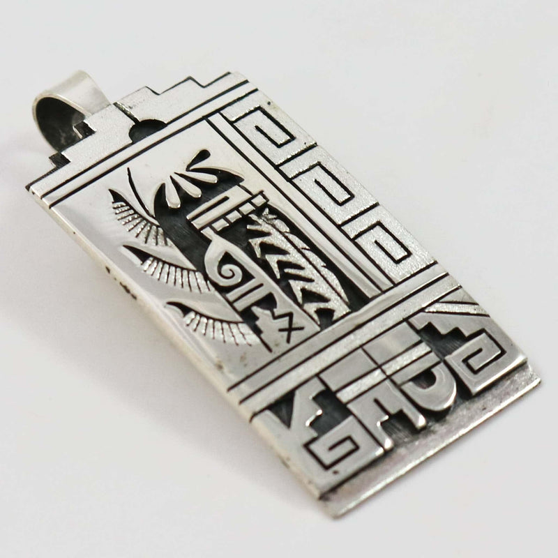 Long Hair Kachina Pendant by Berra Tawahongva - Garland&