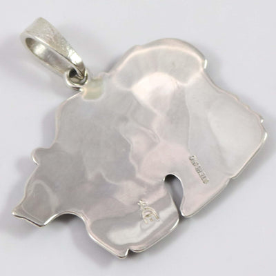 Bear Pendant by Ruben Saufkie - Garland's