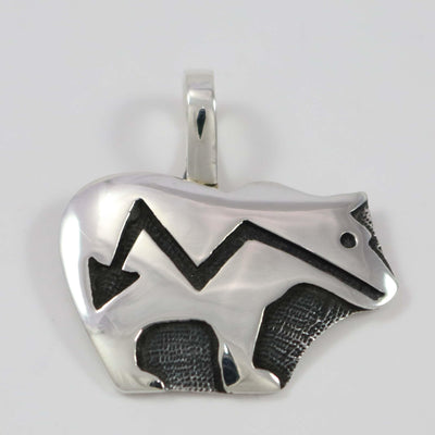 Bear with Heartline Pendant by Anderson Koinva - Garland's