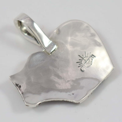 Bear with Heartline Pendant by Anderson Koinva - Garland's