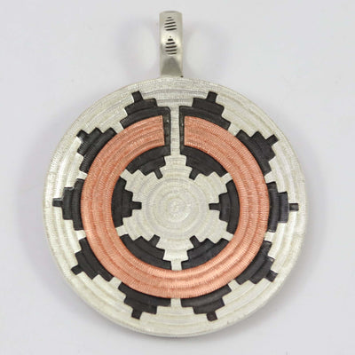 Navajo Basket Pendant
