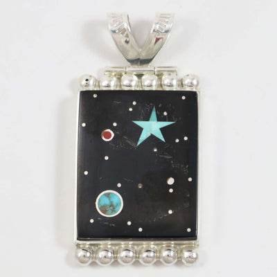 Starry Night Pendant by Bryon Yellowhorse - Garland's