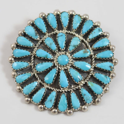 Sleeping Beauty Turquoise Pin by James Freeland - Garland's