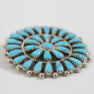 Sleeping Beauty Turquoise Pin by James Freeland - Garland's